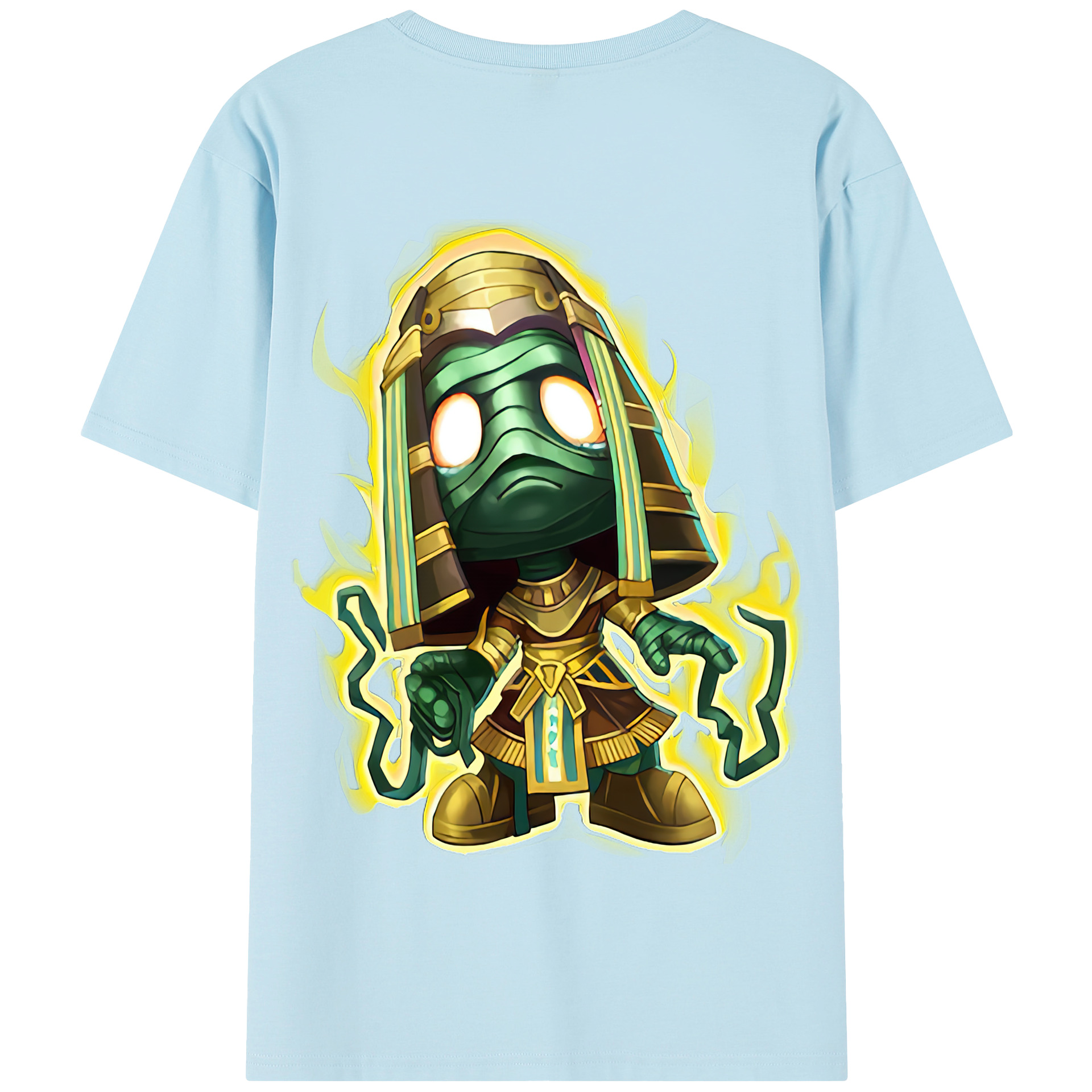 リーグ・オブ・レジェンド League of Legends LOL 綿100％半袖Tシャツ（背面プリント）